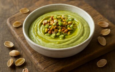 Creamy, versatile pistachio nut paste recipe for desserts and spreads