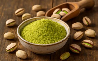 Elevate Desserts with pistachio nut flour – a vibrant, gluten-free secret