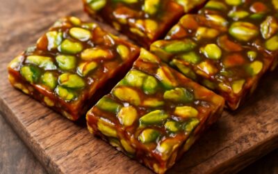 Irresistible pistachio nut bar: Crunchy, Nutty Delight for Snacking