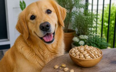 Pistachio nut for dogs is safe only when shelled and unsalted.